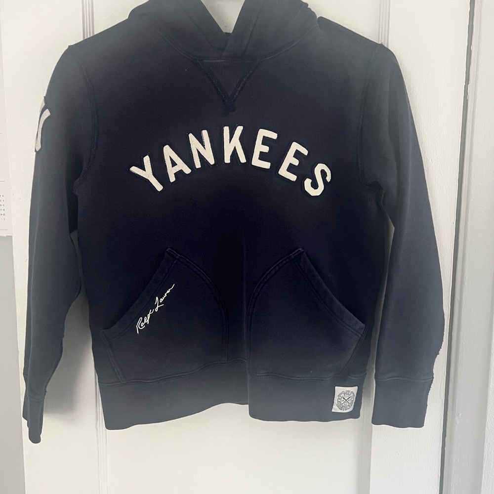 Yankees Kids Hoodie - Navy